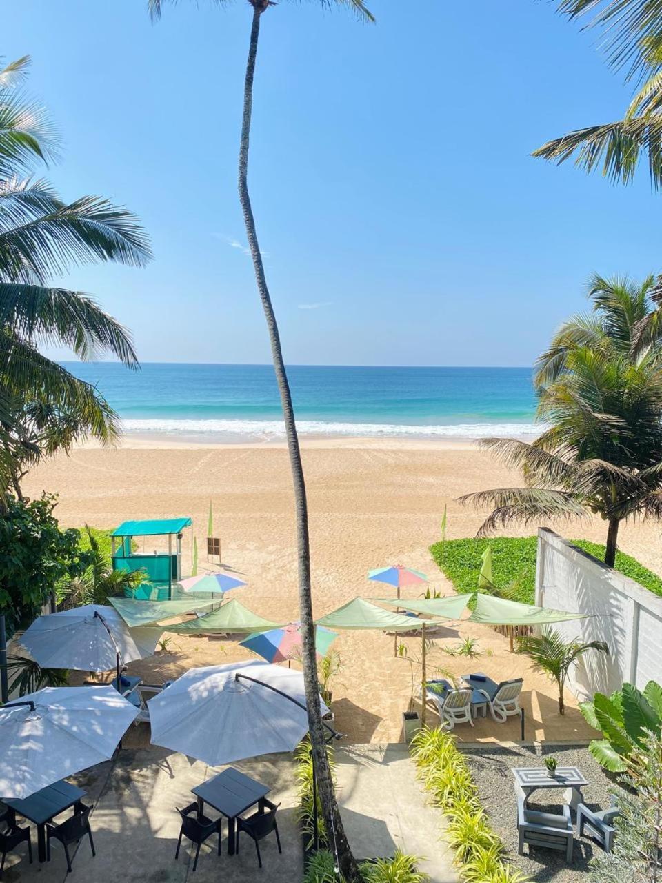 Josan Villa With A Glorious Beach And Sea View Habaraduwa Central المظهر الخارجي الصورة